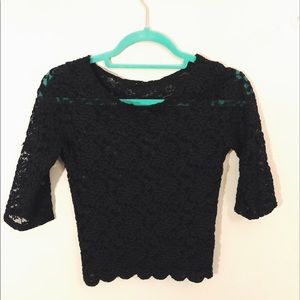 top transparent femme